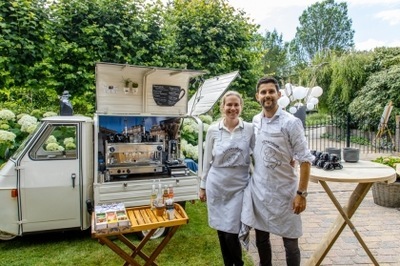 Leeuwenkop koffie mobiele espressobar