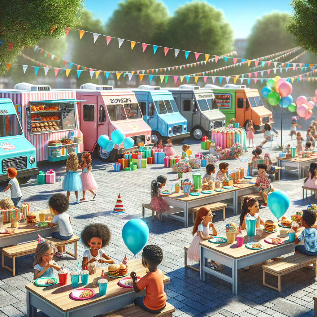 Waarom een foodtruck kinderfeest?